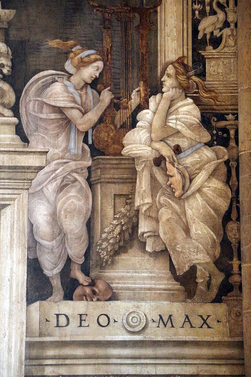 Filippo Lippi - Santa Maria Novella, Firenze, Muse cristiane